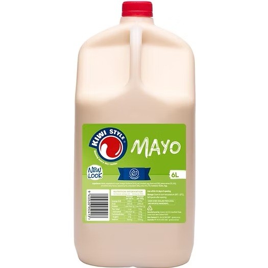Mayonnaise Sauce Kiwi Style - 6L