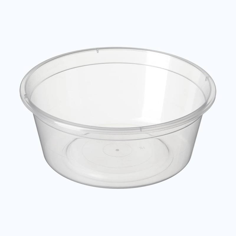 8oz PP Round Container - Clear