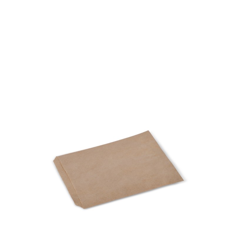 Flat Bag 1 Brown - Detpak