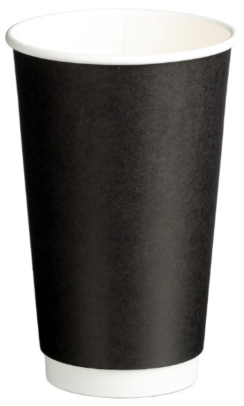 DW Paper Cups Black 16oz